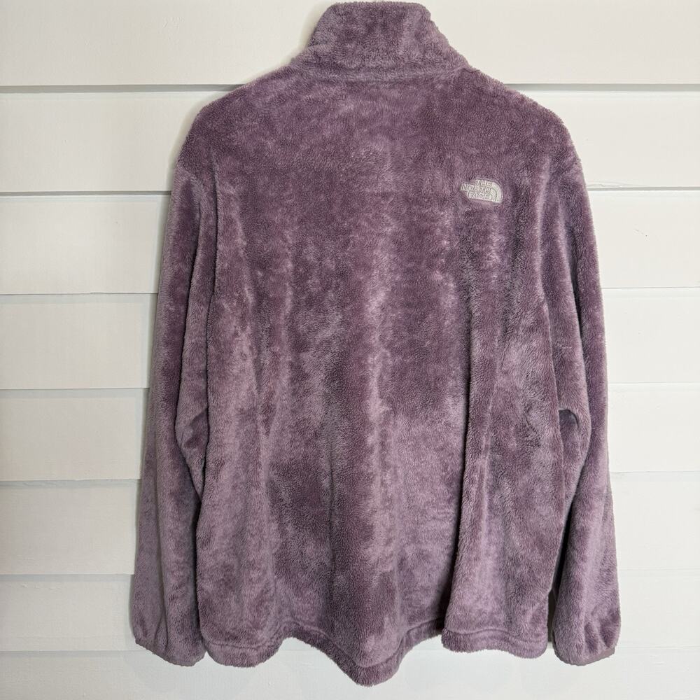 The North Face Osito Fleece Jacket Women's XXL Full Zip Purple - Picture 7 of 9